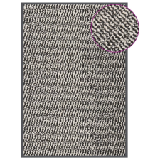 vidaXL világosbarna tűzött lábtörlő 60 x 90 cm lakástextília