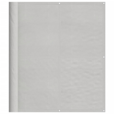 vidaXL világosszürke 100% oxford poliészter erkélyparaván 120 x 1000cm (4000020) kerti bútor