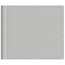 vidaXL világosszürke 100% oxford poliészter erkélyparaván 90 x 600 cm (4000010) kerti bútor