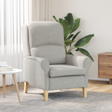 vidaXL Világosszürke Karosszék Világosszürke Szövet Átlagos Ergonomikus bútor