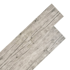 vidaXL világosszürke nem öntapadó PVC padlóburkoló lapok 3 mm 4,46 m² járólap