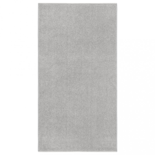 vidaXL világosszürke rövid szálú szőnyeg 80 x 150 cm lakástextília