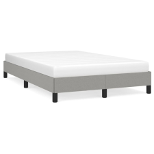 vidaXL világosszürke szövet ágykeret 120x200 cm (346704) ágy és ágykellék