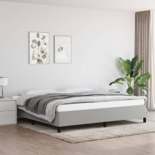 vidaXL világosszürke szövet ágykeret 200x200 cm ágy és ágykellék
