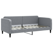 vidaXL világosszürke szövet kanapéágy 90 x 190 cm (354043) ágy és ágykellék