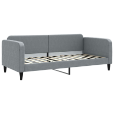 vidaXL világosszürke szövet kanapéágy keret 90 x 200 cm (354033) ágy és ágykellék