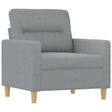 vidaXL világosszürke szövet kanapéfotel 60 cm (359219) bútor