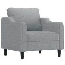 vidaXL világosszürke szövet kanapéfotel 60 cm (359343) bútor