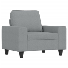vidaXL világosszürke szövet kanapéfotel 60 cm (359375) bútor
