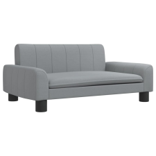 vidaXL világosszürke szövet kutyaágy 70 x 45 x 30 cm (171858) szállítóbox, fekhely kutyáknak