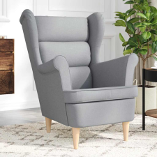 vidaXL világosszürke szövetfotel 74 x 84 x 100 cm bútor