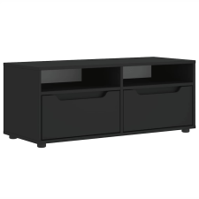 vidaXL VISNES fekete szerelt fa TV-szekrény 100x40x38 cm (4108293) bútor