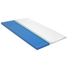 vidaXL viszkoelasztikus memóriahabos matractakaró 90 x 200 x 6 cm lakástextília