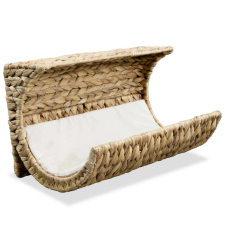 vidaXL vízijácint macskaágy párnával 37 x 20 x 20 cm szállítóbox, fekhely macskáknak