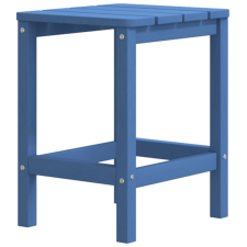 vidaXL vízkék HDPE kerti Adirondack asztal 38 x 38 x 46 cm (318644) kerti bútor