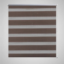 vidaXL Zebra roló 37 x 100 cm-es Kávé lakástextília