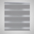 vidaXL Zebra roló 60 x 120 cm-es Szürke