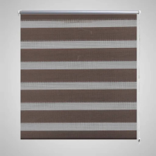 vidaXL Zebra roló 77 x 150 cm Kávé lakástextília