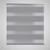 vidaXL Zebra roló 80 x 150 cm Szürke