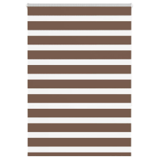 vidaXL zebrafüggönnyel barna szövetszélesség 100,9 cm poliészter lakástextília