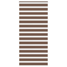 vidaXL zebrafüggönnyel barna szövetszélesség 100,9 cm poliészter lakástextília