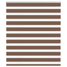 vidaXL zebrafüggönnyel barna szövetszélesség 115,9 cm poliészter lakástextília