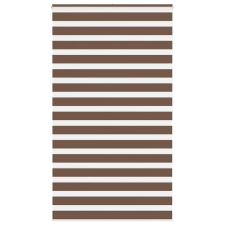 vidaXL zebrafüggönnyel barna szövetszélesség 125,9 cm poliészter lakástextília