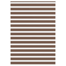 vidaXL zebrafüggönnyel barna szövetszélesség 155,9 cm poliészter lakástextília