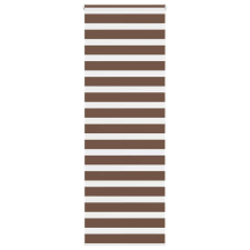 vidaXL zebrafüggönnyel barna szövetszélesség 80,9 cm poliészter lakástextília