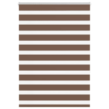 vidaXL zebrafüggönnyel barna szövetszélesség 95,9 cm poliészter lakástextília