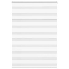 vidaXL zebrafüggönnyel fehér szövetszélesség 100,9 cm poliészter lakástextília