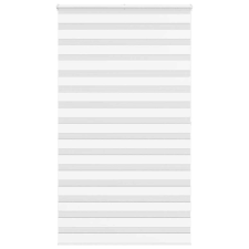 vidaXL zebrafüggönnyel fehér szövetszélesség 120,9 cm poliészter lakástextília