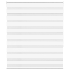 vidaXL zebrafüggönnyel fehér szövetszélesség 125,9 cm poliészter lakástextília