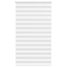 vidaXL zebrafüggönnyel fehér szövetszélesség 130,9 cm poliészter lakástextília