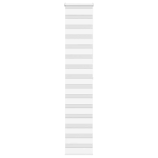 vidaXL zebrafüggönnyel fehér szövetszélesség 40,9 cm poliészter lakástextília