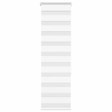 vidaXL zebrafüggönnyel fehér szövetszélesség 40,9 cm poliészter lakástextília
