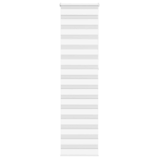 vidaXL zebrafüggönnyel fehér szövetszélesség 55,9 cm poliészter lakástextília