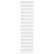 vidaXL zebrafüggönnyel fehér szövetszélesség 60,9 cm poliészter lakástextília