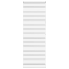 vidaXL zebrafüggönnyel fehér szövetszélesség 65,9 cm poliészter lakástextília