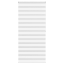 vidaXL zebrafüggönnyel fehér szövetszélesség 90,9 cm poliészter lakástextília