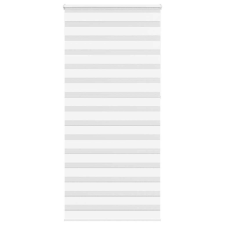 vidaXL zebrafüggönnyel fehér szövetszélesség 90,9 cm poliészter lakástextília