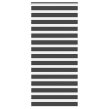 vidaXL zebrafüggönnyel fekete szövetszélesség 105,9 cm poliészter lakástextília