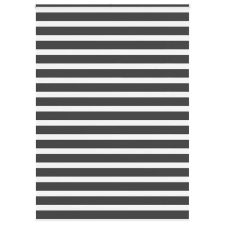 vidaXL zebrafüggönnyel fekete szövetszélesség 150,9 cm poliészter lakástextília