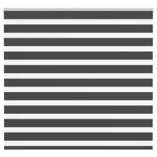 vidaXL zebrafüggönnyel fekete szövetszélesség 160,9 cm poliészter lakástextília