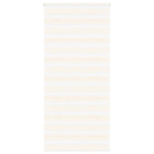 vidaXL zebrafüggönnyel márványbézs szövetszélesség 100,9 cm poliészter lakástextília