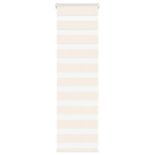 vidaXL zebrafüggönnyel márványbézs szövetszélesség 35,9 cm poliészter lakástextília