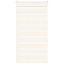 vidaXL zebrafüggönnyel márványbézs szövetszélesség 85,9 cm poliészter lakástextília