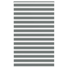 vidaXL zebrafüggönnyel sötét szürke szövetszélesség 135,9cm poliészter lakástextília