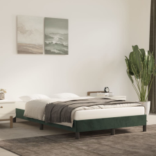 vidaXL zöld bársony ágykeret 120 x 200 cm ágy és ágykellék