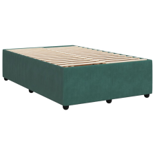 vidaXL zöld bársony ágykeret 120 x 200 cm (3285003) ágy és ágykellék